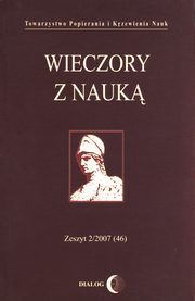 ksiazka tytu: Wieczory z nauk zeszyt 2/2007 autor: 