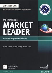 Market Leader 3rd Edition Extra Pre-intermediate Course Book + DVD, Falvey David, Cotton David, Kent Simon
