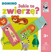 Jakie to zwierz? Domino Kapitan Nauka, 