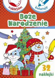 Boe Narodzenie Naklejam i koloruj, Winiewska Anna