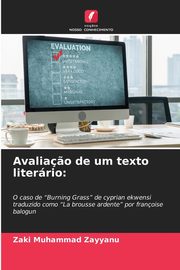 ksiazka tytu: Avalia?o de um texto literrio autor: Muhammad Zayyanu Zaki