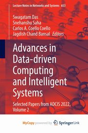 Advances in Data-driven Computing and Intelligent Systems, 