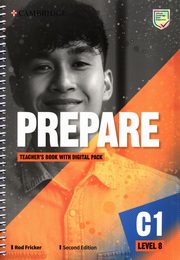 Prepare 8 Teacher's Book with Digital Pack, Fricker Rod