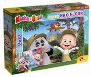 Puzzle MaxiFloor 2x12 Masza i Niedwied, 