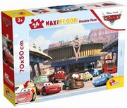 Puzzle podogowe dwustronne Maxi 24 Disney Auta, 