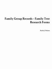 Family Group Records, Nelson Karla J.