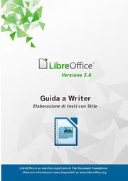 Guida a LibreOffice Writer 3.6, LibreOffice Documentation Team