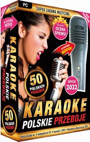 Karaoke Polskie Przeboje edycja 2022 - z mikrofonem (PC-DVD), 