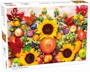 Puzzle Fruit and Flowers 500 elementw, 