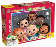 Cocomelon Puzzle 24 Maxi Floor dwustronne, 