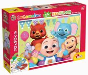 Puzzle4 dwustronne 24 Cocomelon Warzywa pomagaja nam rosn, 