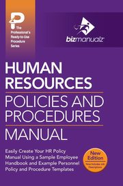 ksiazka tytu: Human Resources Policies and Procedures Manual autor: 