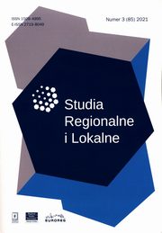 Studia Regionalne i Lokalne 3 (85) 2021, 