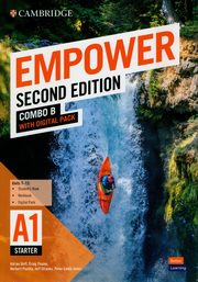 Empower Starter/A1 Combo B with Digital Pack, Doff Adrian, Thaine Craig, Puchta Herbert, Stranks Jeff, Lewis-Jones Peter