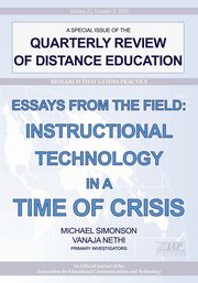 Quarterly Review of Distance Education Volume 21 Number 3 2020, 