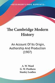 The Cambridge Modern History, 