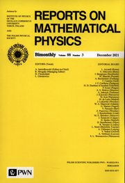 Report On Mathematical Physics 88/3, 