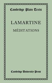 Meditations, Lamartine