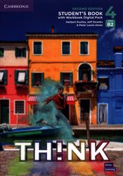 Think 4 Student's Book with Workbook Digital Pack British English, Puchta Herbert, Stranks Jeff, Lewis-Jones Peter