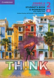 Think 2 Student's Book and Workbook with Digital Pack Combo A British English, Puchta Herbert, Stranks Jeff, Lewis-Jones Peter