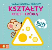 Nauka z grubym obrysem Ksztaty Koo i trjkt, 