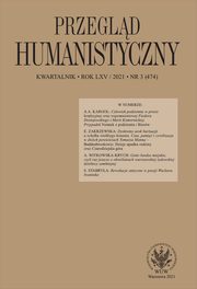 Przegld Humanistyczny 3/2021, 