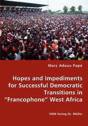 Hopes and Impediments for Successful Democratic Transitions in 