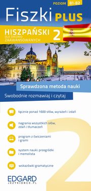 Hiszpaski Fiszki PLUS dla rednio zaawansowanych, Ostrowska Joanna