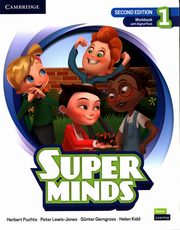 Super Minds 1 Workbook with Digital Pack British English, Puchta Herbert, Lewis-Jones Peter, Gerngross Gunter, Kidd Helen