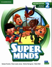 Super Minds 2 Workbook with Digital Pack British English, Puchta Herbert, Lewis-Jones Peter, Gerngross Gånter, Kidd Helen