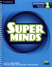 Super Minds 1 Teacher's Book with Digital Pack British English, Frino Lucy, Williams Melanie, Puchta Herbert, Lewis-Jones Peter, Gerngross Gånter