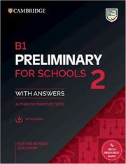 B1 Preliminary for Schools 2 Student's Book with Answers with Audio with Resource Bank, 