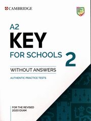 ksiazka tytu: A2 Key for Schools 2 Student's Book without Answers autor: 