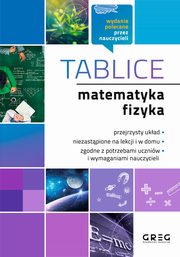 Tablice: matematyka + fizyka, Prucnal Beata, Gob Piotr, Kosowicz Piotr, Nawrot Alicja