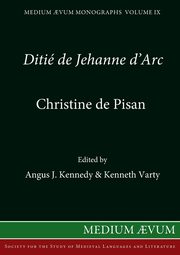 Diti de Jehanne d'Arc, De Pisan Christine