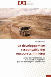 Le dveloppement responsable des ressources mini?res, MERCKAERT-C