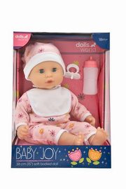 Lalka Baby Joy 38 cm rowe ubranko, 