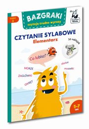 Bazgraki czytaj trudne wyrazy Czytanie sylab Elementarz, Osuchowska Zuzanna
