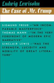 The Case of Mr. Crump, Lewisohn Ludwig