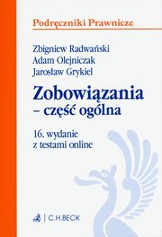 Zobowizania cz oglna, Radwaski Zbigniew, Grykiel Jarosaw, Olejniczak Adam,