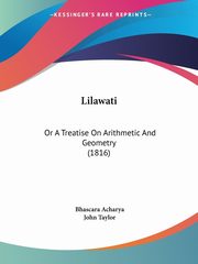 Lilawati, Acharya Bhascara