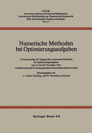 Numerische Methoden Bei Optimierungsaufgaben, Collatz L.