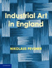 ksiazka tytu: An Enquiry Into Industrial Art in England autor: Pevsner Nikolaus