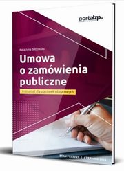 Umowa o zamwienia publiczne, Bedowska Katarzyna