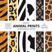 Exotic Animal Prints Scrapbook Paper, Make Better Crafts