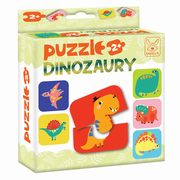 Puzzle Dinozaury 2+, 