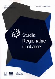ksiazka tytu: Studia Regionalne i Lokalne 2 (88) 2022 autor: 