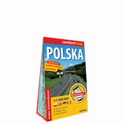Polska kieszonkowa laminowana mapa samochodowa 1:1 400 000, 