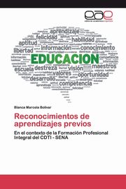 Reconocimientos de aprendizajes previos, Bolvar Blanca Marcela