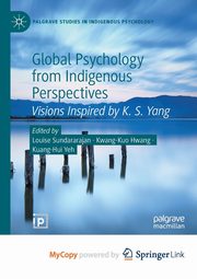 ksiazka tytu: Global Psychology from Indigenous Perspectives autor: 